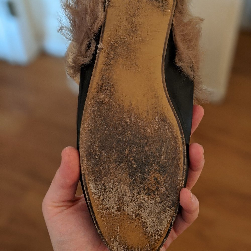 Gucci Princetown Fur Lined Mule